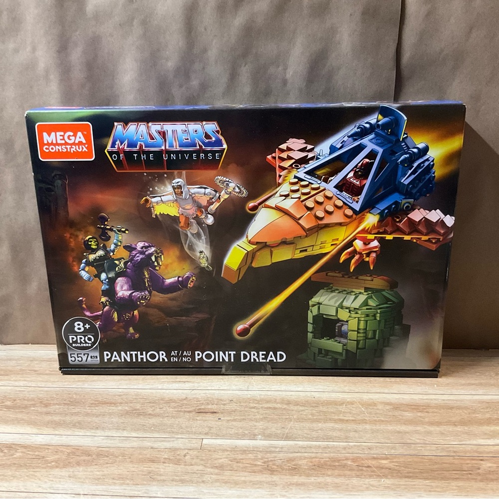 Mega Construx Masters Of The Universe Panthors At Point Dead Pro Builders 557pcs